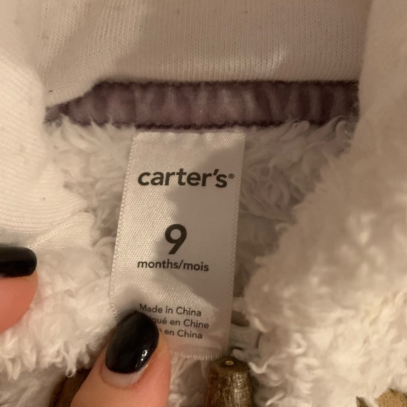 Lot of 2 Carter’s Sherpa buntings - Picture 2 of 4